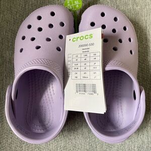 Crocs toddler classic size 9 lavender